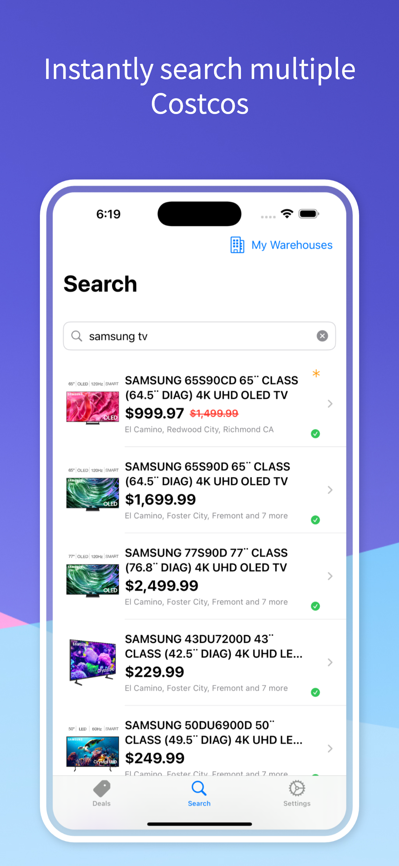 Warehouse Runner app screenshot 2